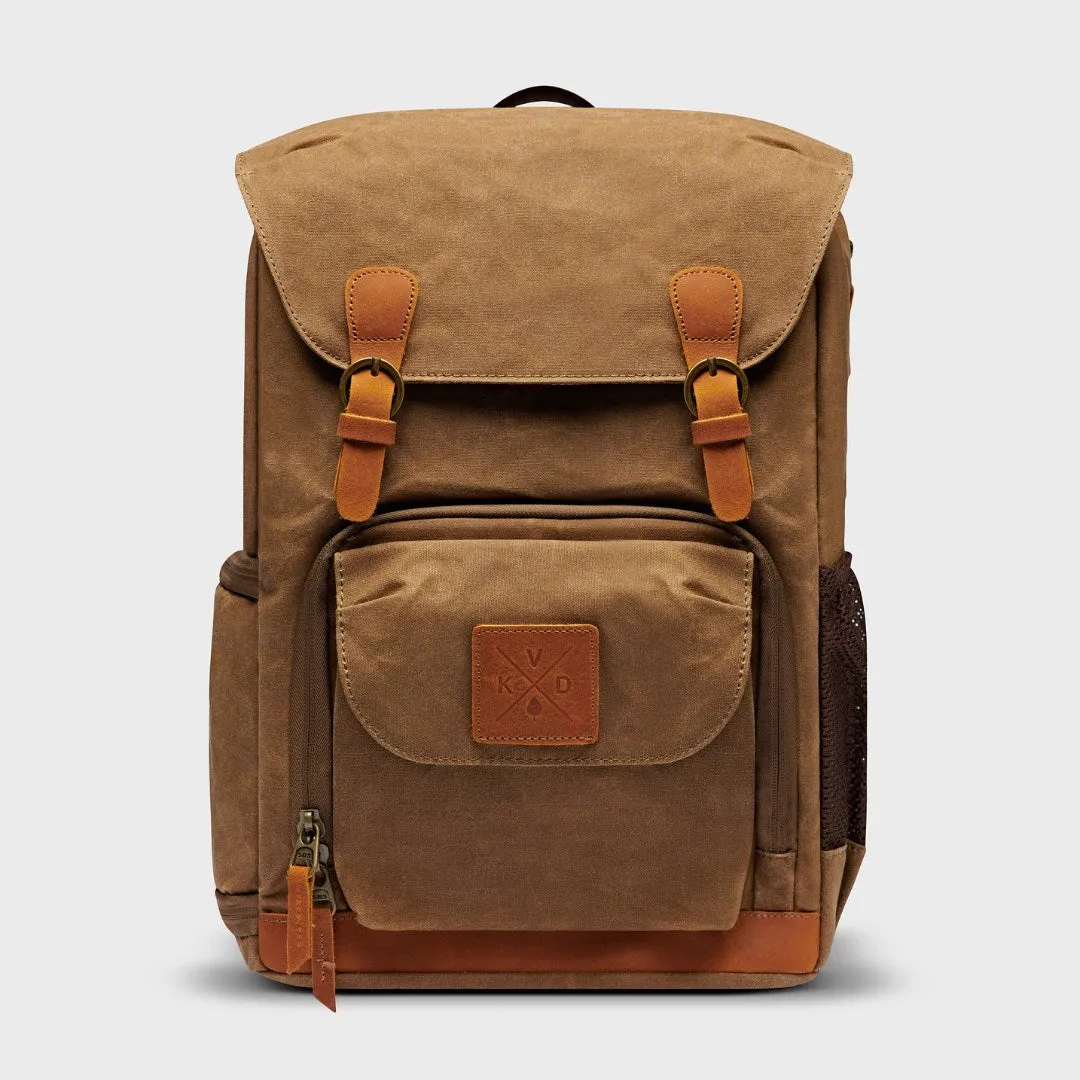 Roe - Waxed Canvas Adventure Backpack