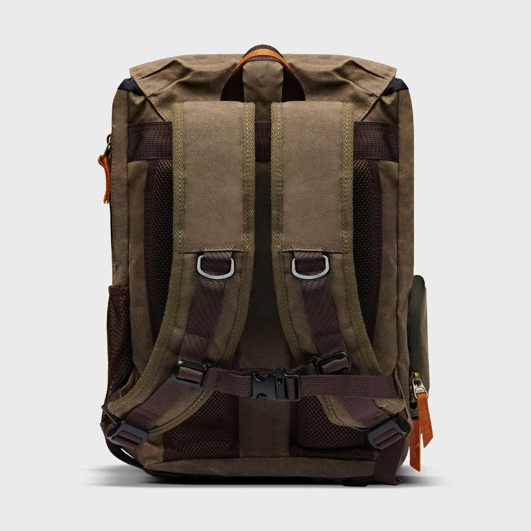 Roe - Waxed Canvas Adventure Backpack