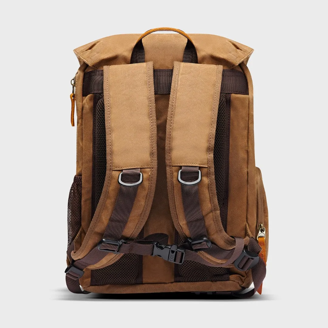 Roe - Waxed Canvas Adventure Backpack