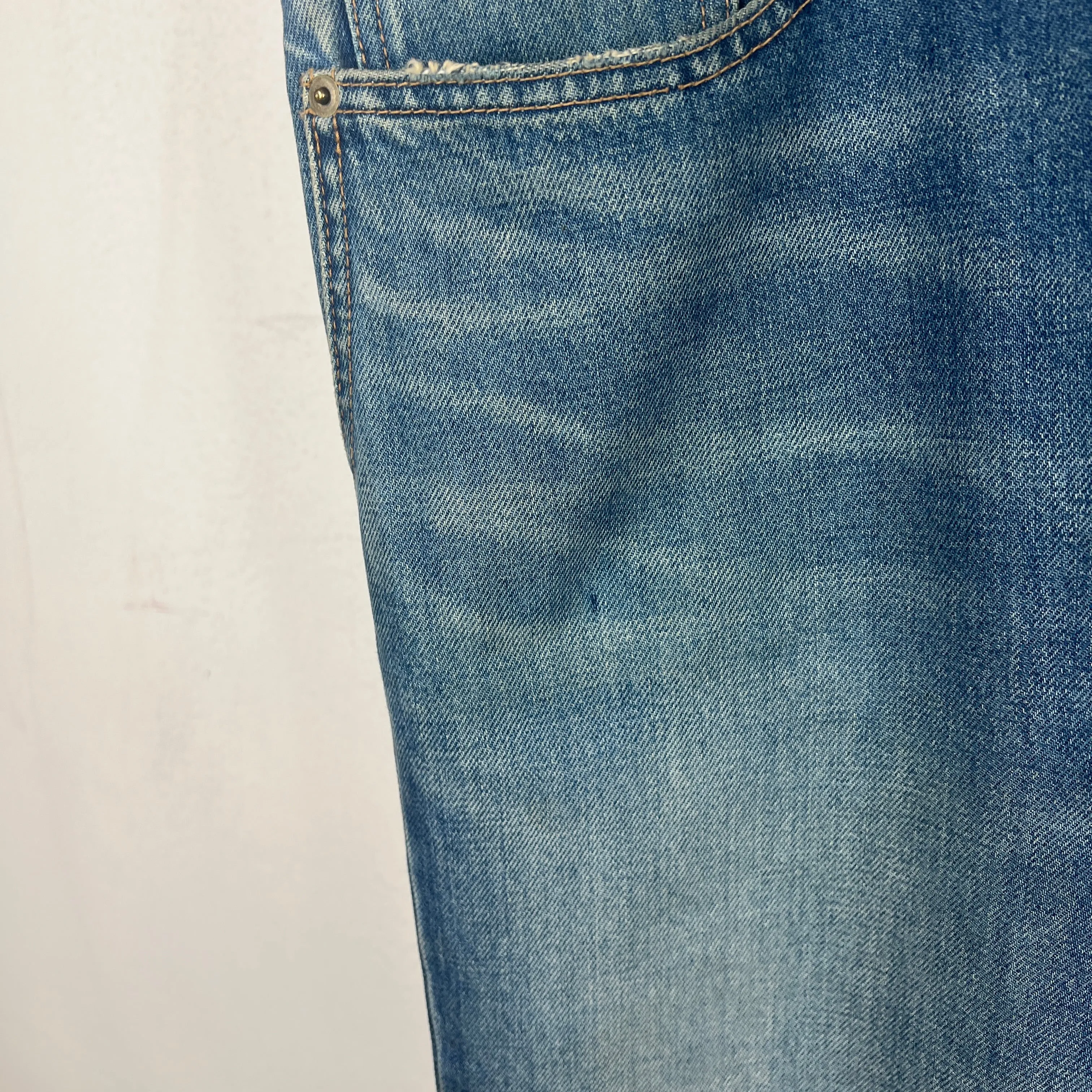 Saint Laurent Blue One Pocket Jeans