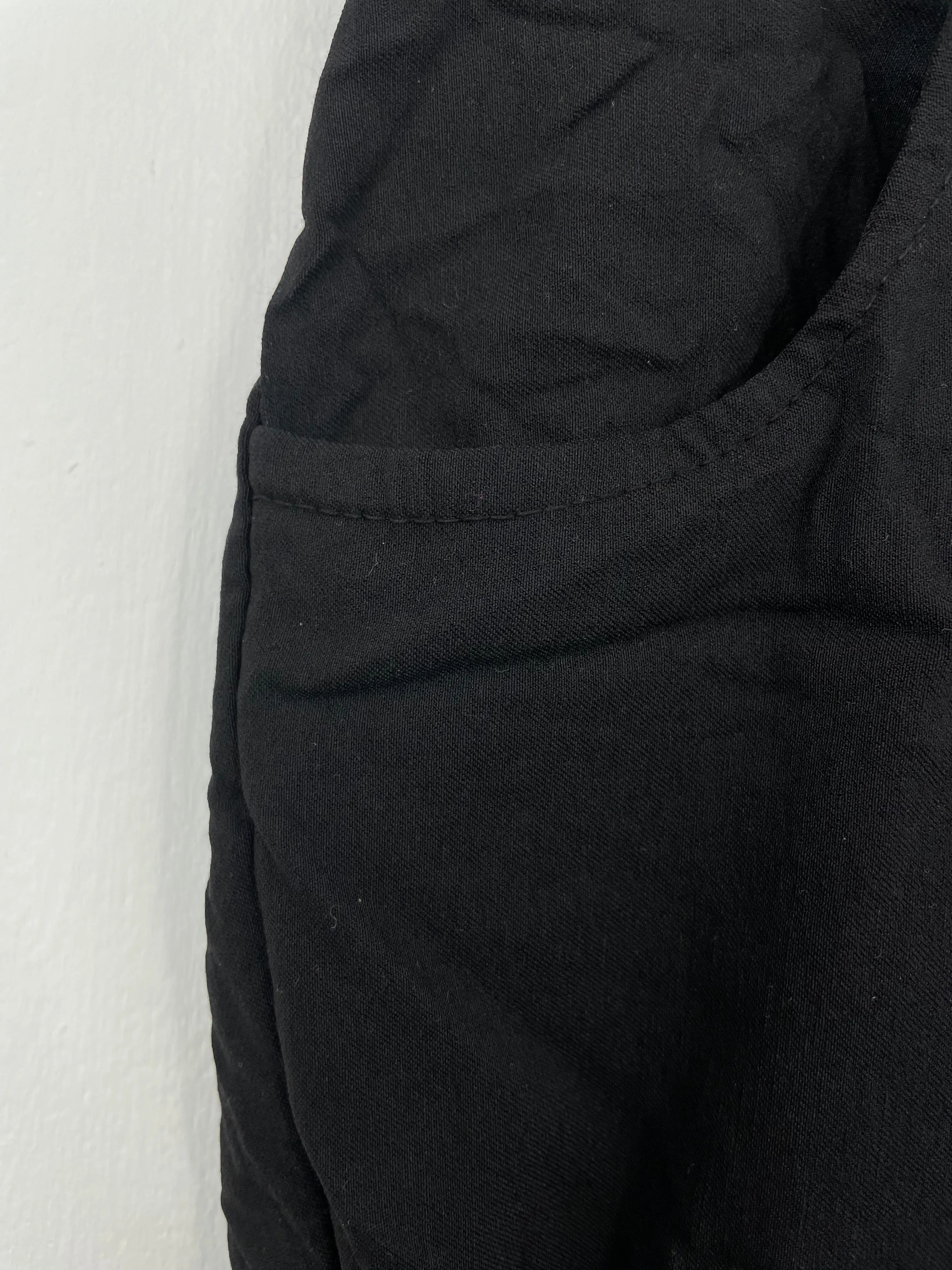 Stretchy Casual Trousers - Black