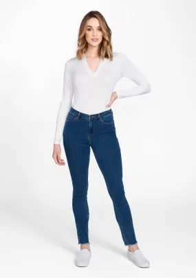 Tall Super Skinny Raw Edge Jeans