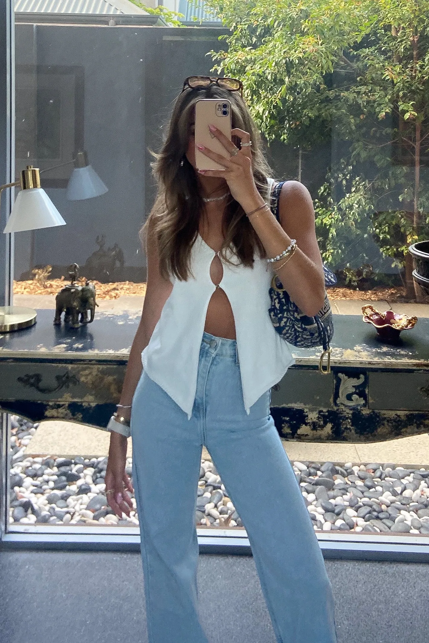 WEEKEND BABY HIGH WAIST JEANS / LIGHT BLUE